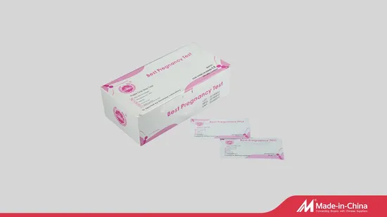 コロイド金の迅速なテスト キット HCG 尿妊娠テスト ストリップ 2.5mm
