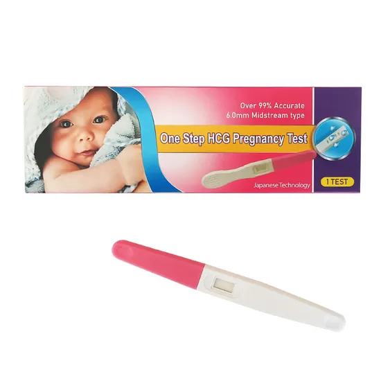 中国急速妊娠尿検査カセット ストリップ